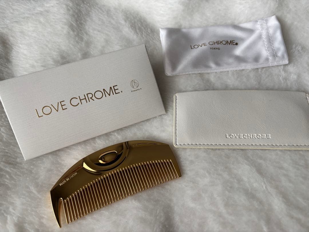 新品　LOVE CHROME ラブクロム K24GP ツキ ゴールド ケース・箱 ラブクロム K24GPツキゴールド ケース付き BOX