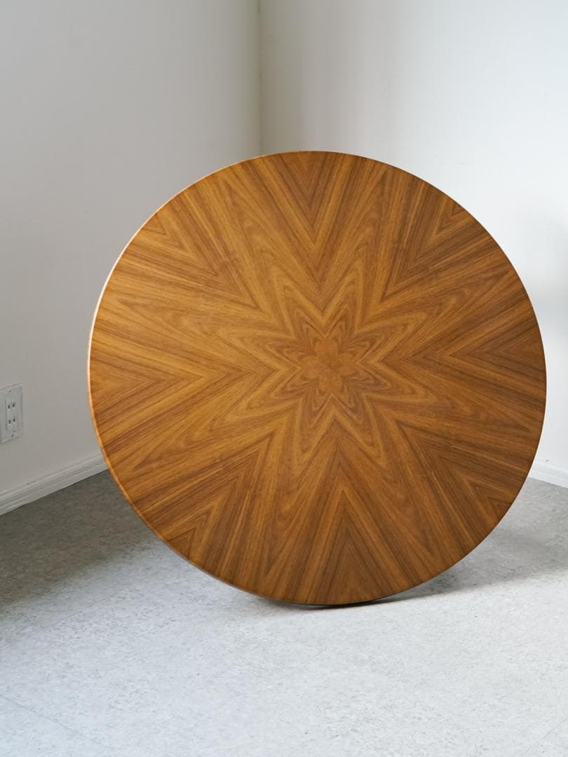 70's \"MOLPAR\" ドイツ 折りたたみテーブル 円卓 ミッドセンチュリー