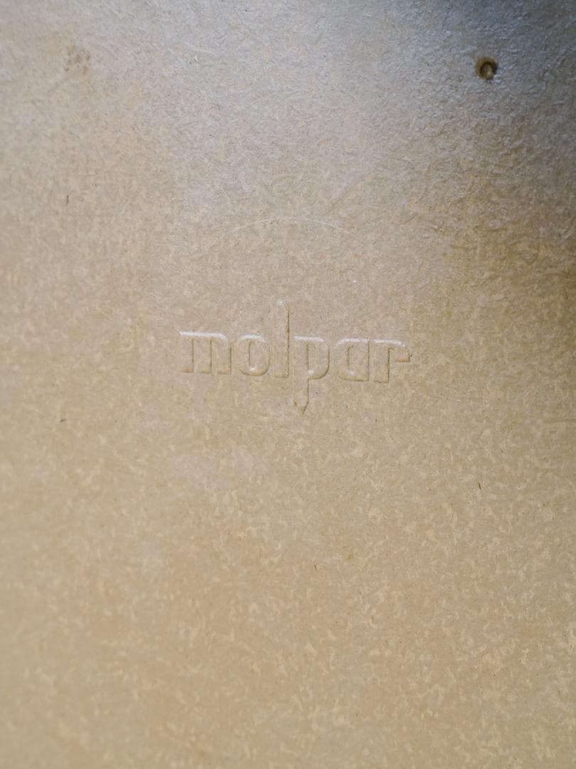 70's \"MOLPAR\" ドイツ 折りたたみテーブル 円卓 ミッドセンチュリー