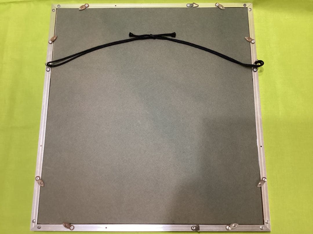 北川民次 版画 リトグラフ 額入り ウサギの木版画 限定版 サイン入り