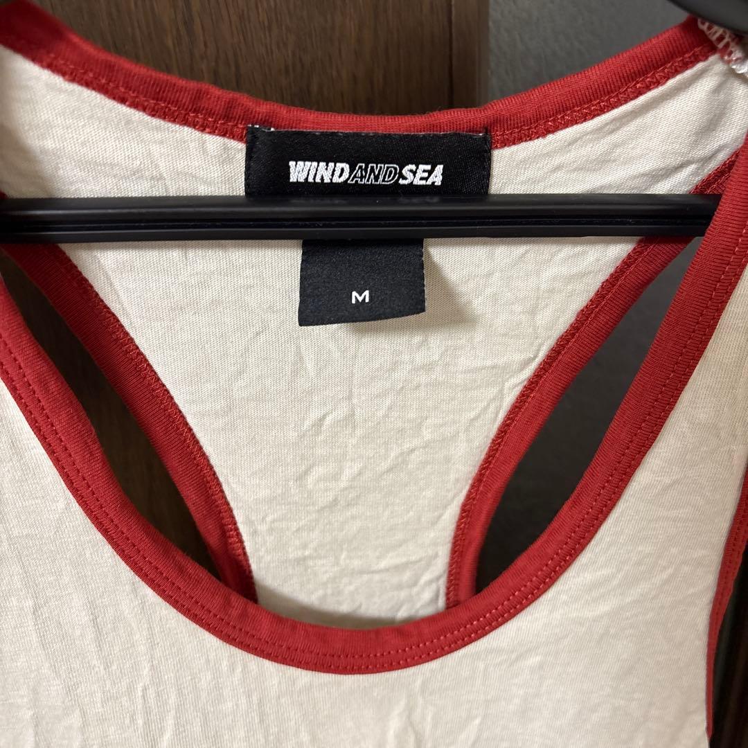 LÝFT × WIND AND SEA GRAPHIC TANKTOP -RED - メルカリ