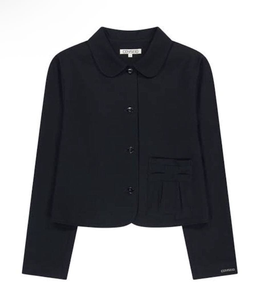 スカート coyseio RIBBON JACKET MUSINSA公式 | COYSEIO RIBBON JACKET BLACK