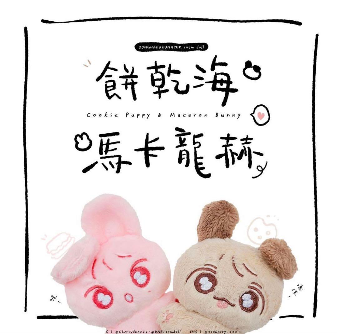 SUPER JUNIOR ドンへ ウニョク ぬいぐるみ 正規 品