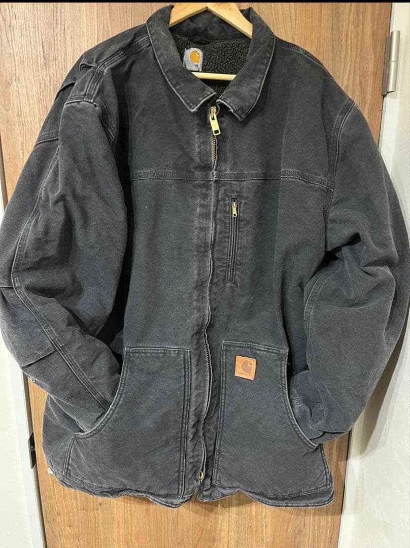 Carhartt RN14806 BLK ジャケット XL Mens CARHARTT Jacket Quilt Lining- WARM COAT RN 14806 Size XL