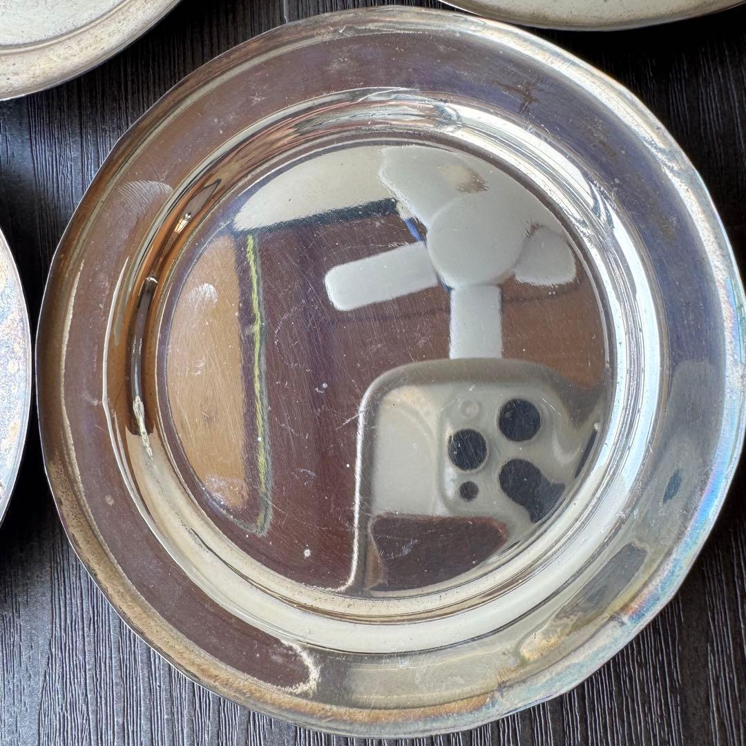 銀製？ 食器 小皿 5枚 重量392g - メルカリ