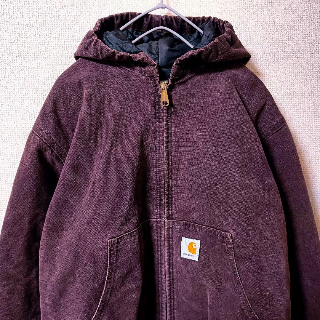 99 carhartt カーハート アクティブジャケット バーガンディ ダック