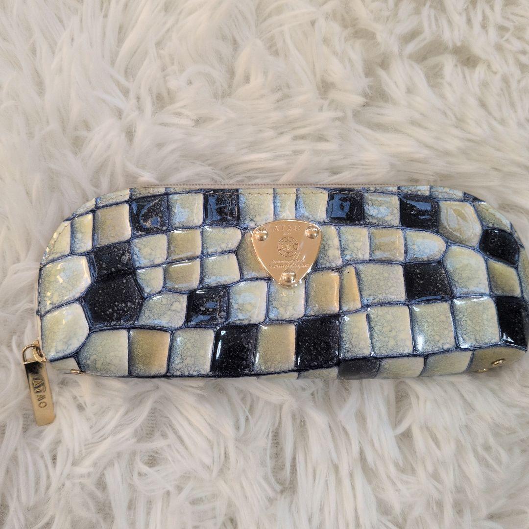 未使用級　ATAO アタオ　ペンケース　ポーチ　メガネケース　ブループリズム moz モズ マルチケース メッシュ ペンケース SNS映え 学生 学校 マルチ