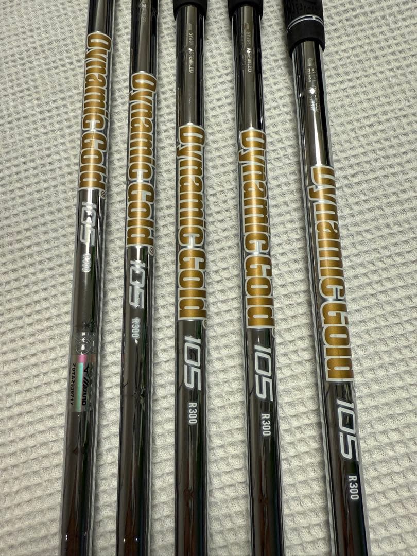 最終値下 ミズノM-13 6〜p5本セット ダイナミックゴールド105 r300