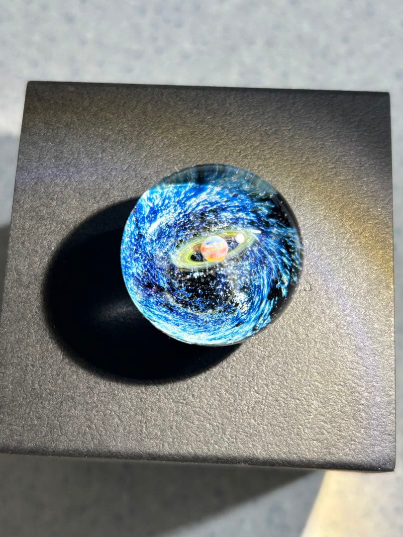 +α 宇宙ガラス　オーブ　ホワイトオパール　戸水賢志　プラスアルファ α 宇宙ガラス オーブ ホワイトオパール 戸水賢志 プラスアルファ α
