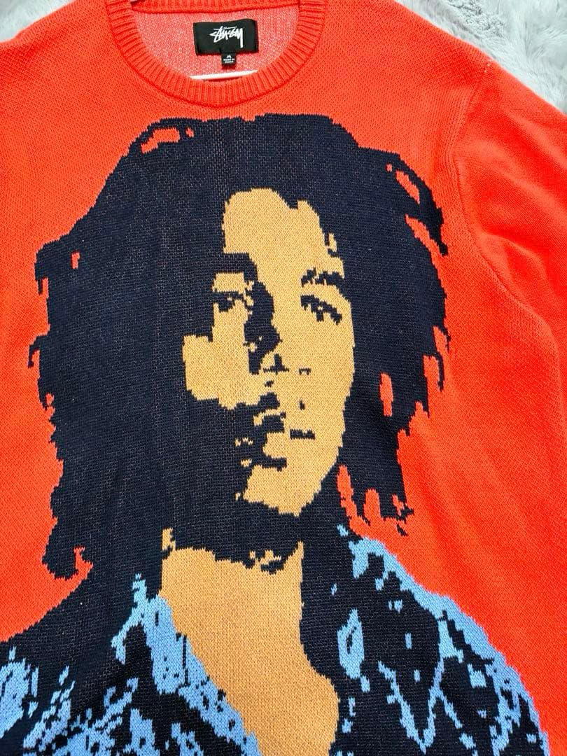 stussy BOB MARLEY ステューシー ボブマーリー セーター M
