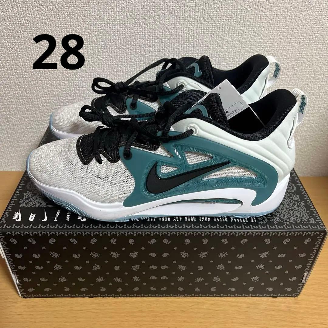 新品 NIKE KD15 EP 白 28cm