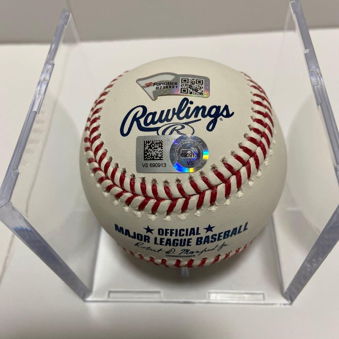 大谷翔平 直筆サイン ホームラン・ダービー出場記念ボール - メルカリ