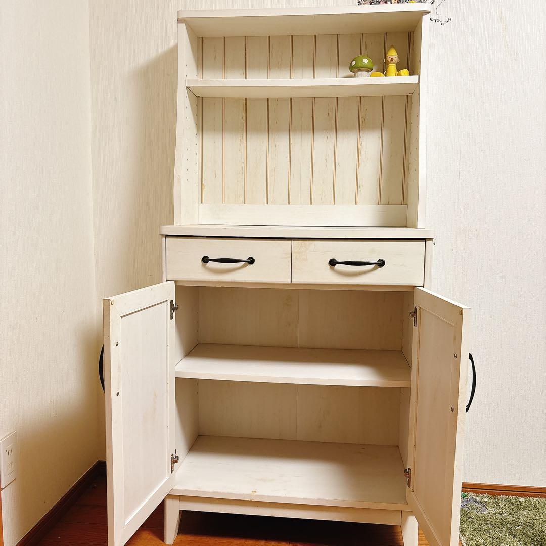 最終値下げ。残り2週間早い者勝ちです】アンティーク調キッチンカウンター