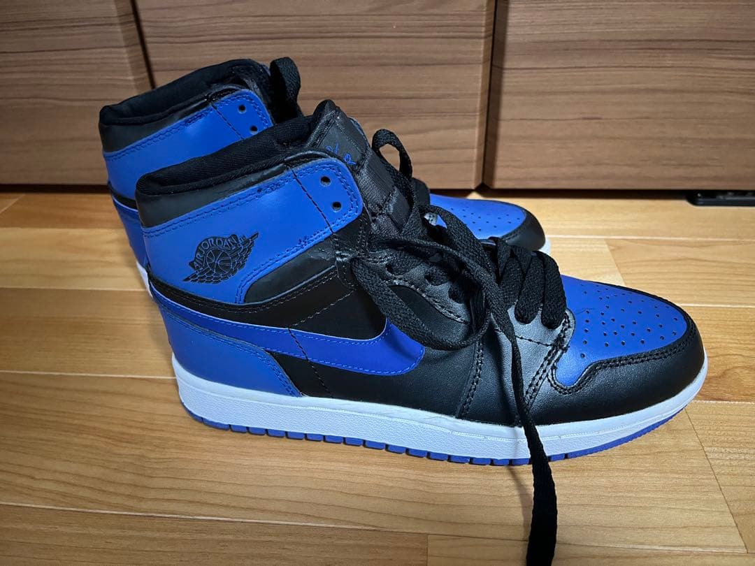 ナイキ　エアジョーダン1 HIGH OG 黒青　ハイ　青/黒 27.0 未使用 エア ジョーダン 1 ナイキ エアジョーダン レトロ ハイ NIKE AIR