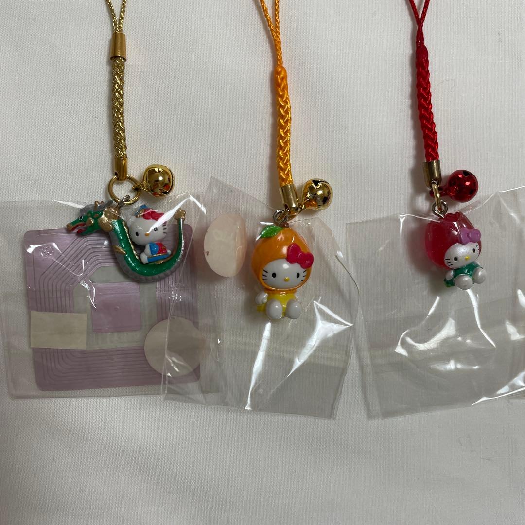新品◇ハローキティ ご当地キティ 根付けストラップ 九州 10個セット