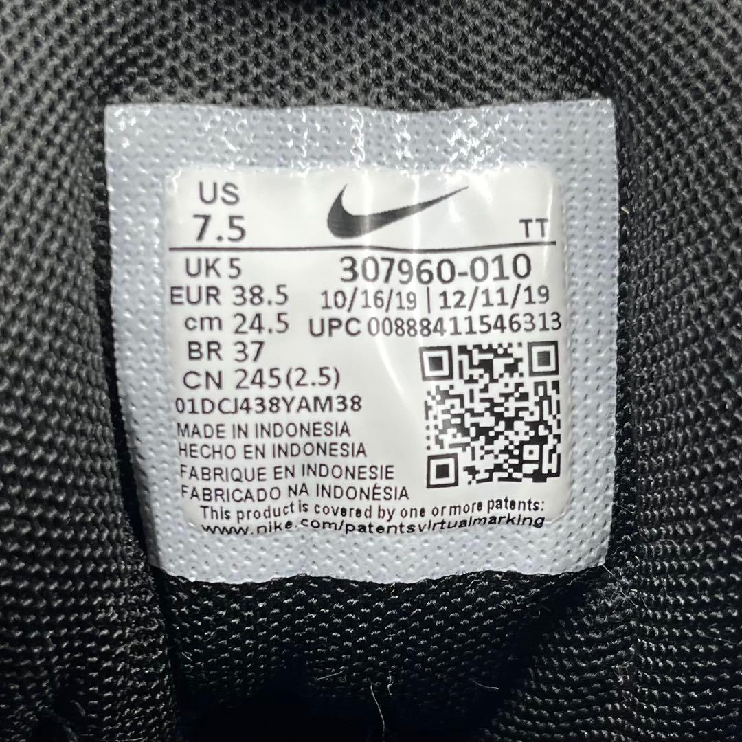 【美品】 ナイキ エアマックス95 トリプルブラック 24.5cm スニーカー