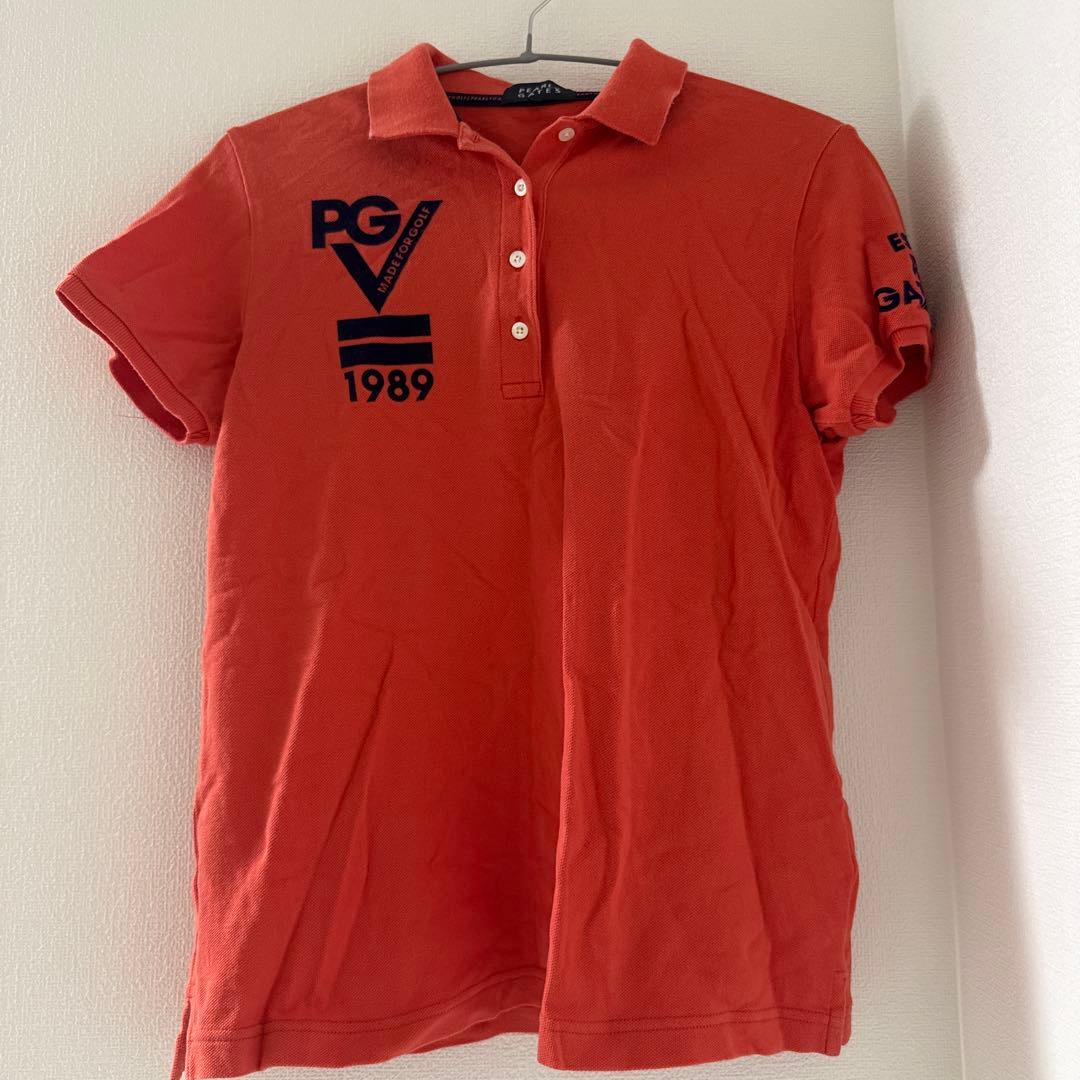 PEARLY GATES ポロシャツ オレンジ パーリーゲイツ サイズ1 - メルカリ