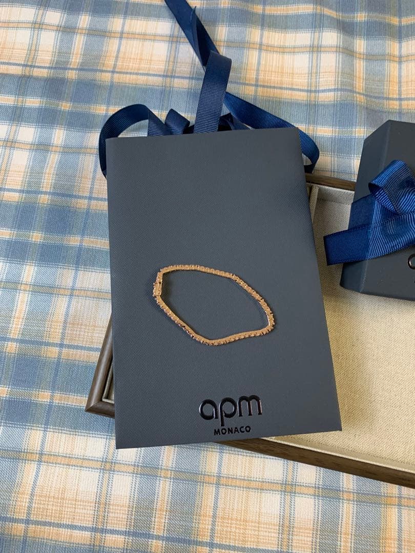 apm MONACO 】ローズゴールドブレスレット ギフトボックス付き