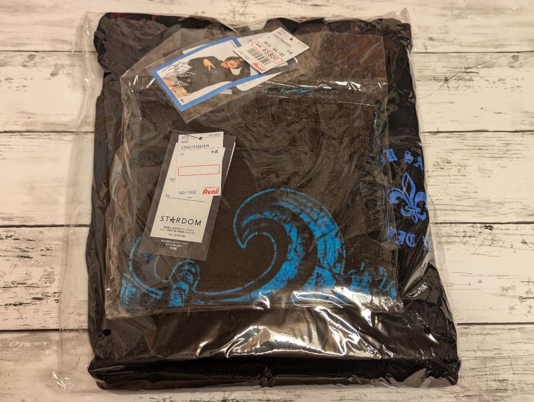 STARDOM 安納サオリ プルパーカ LL タオル・ステッカー付 スターダム