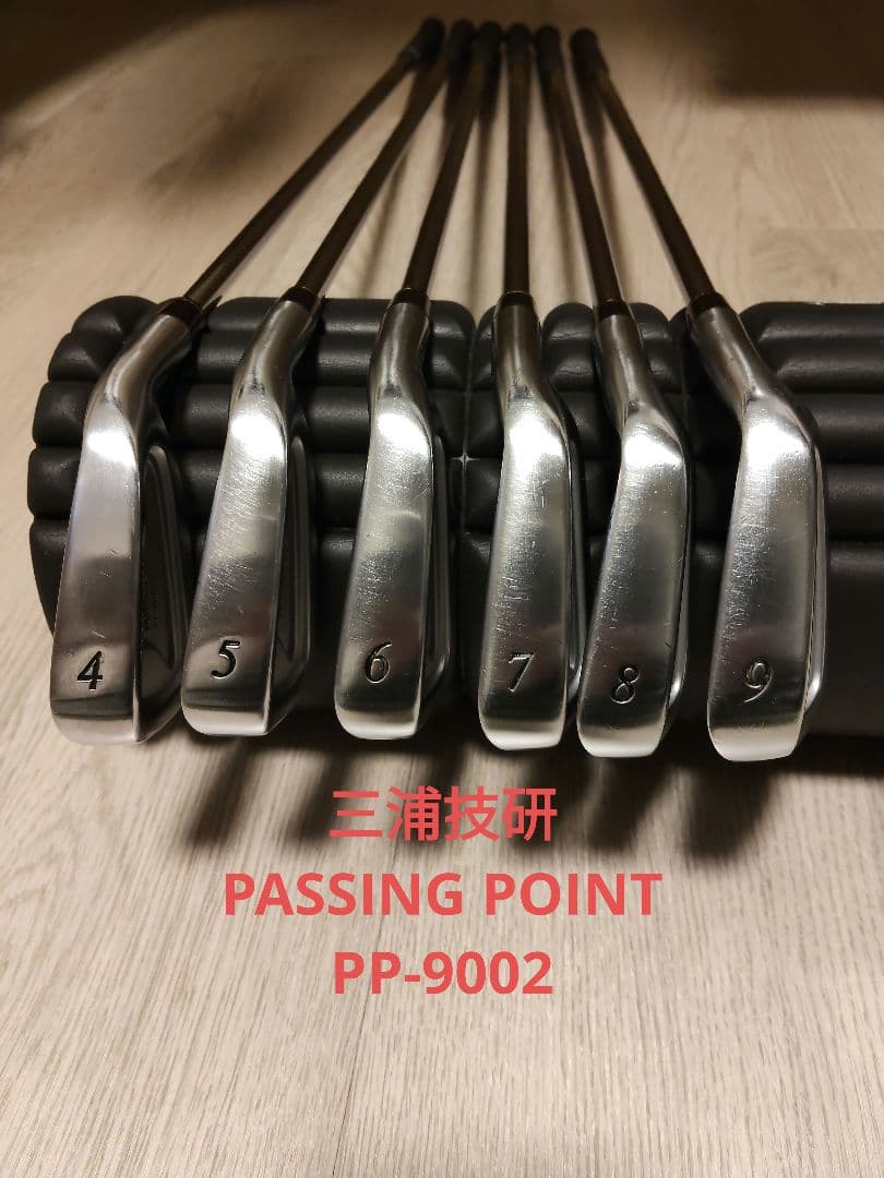 三浦技研 PASSING POINT PP-9002 アイアンセット 4-9 オデッセイ AI