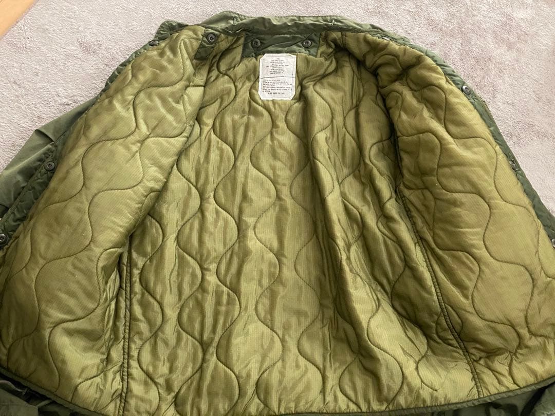 80s U.S.ARMY M-65 フィッシュテール ライナー付き XSサイズ