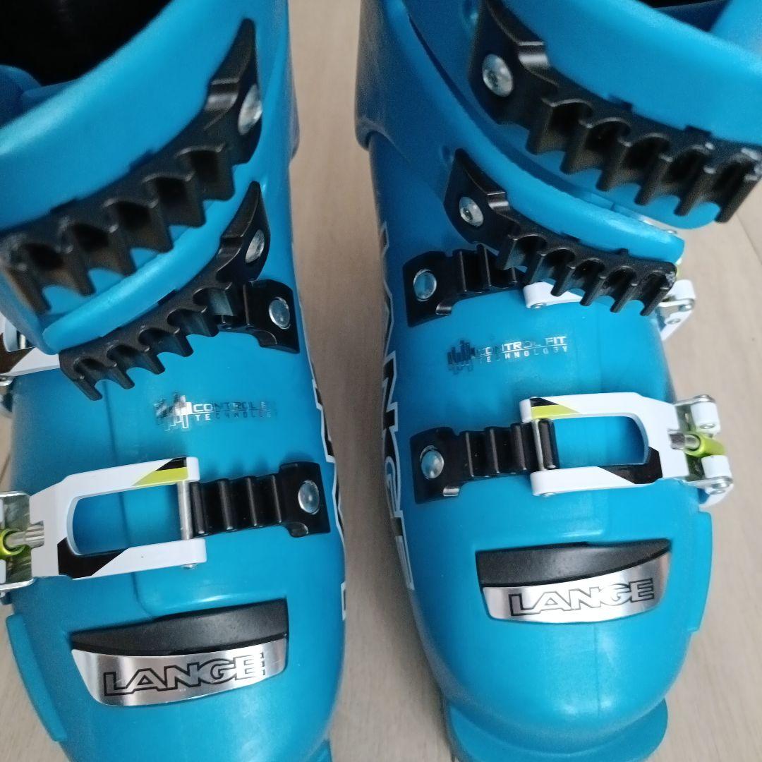 超美品】LANGE 女性用スキーブーツ 青24-24.5cm