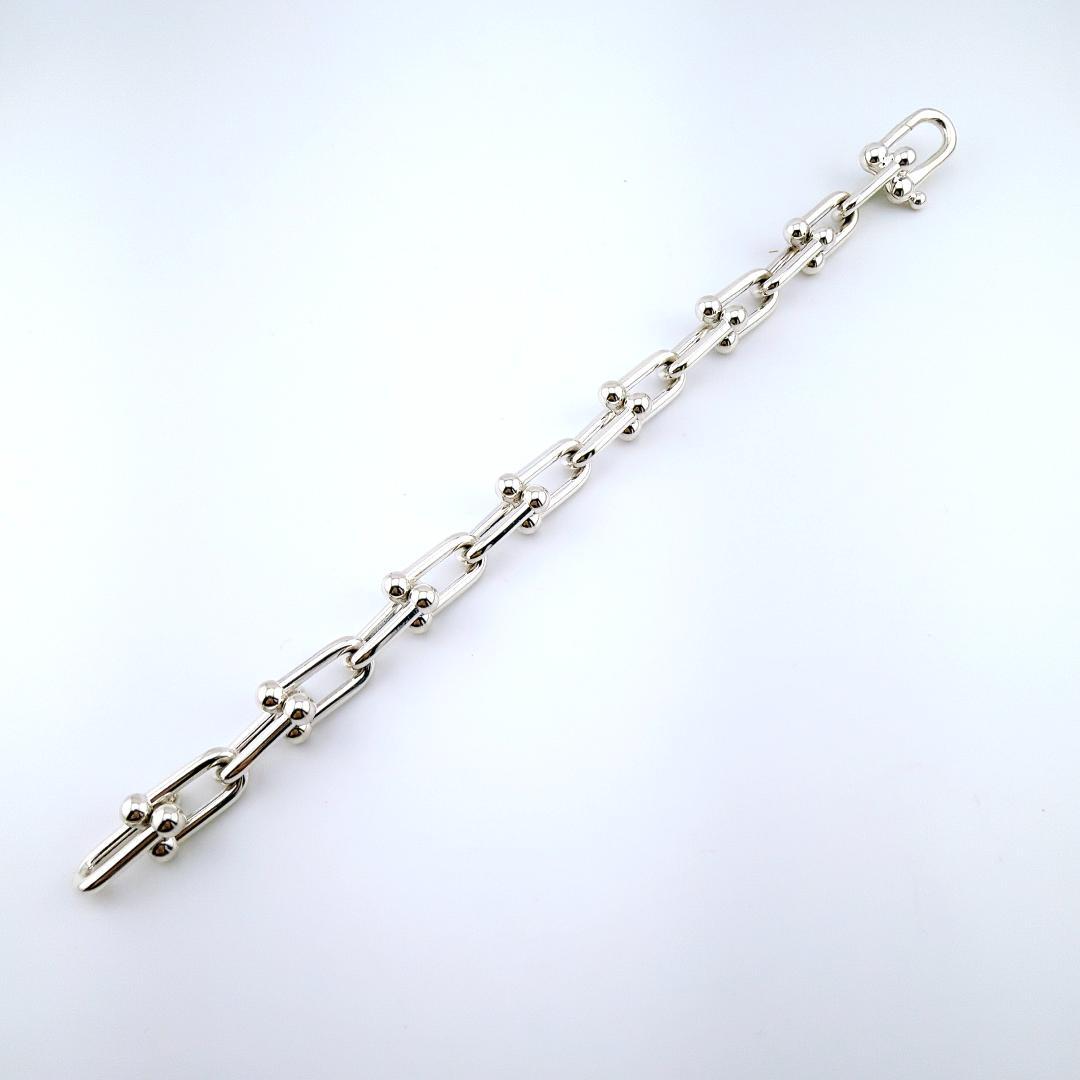 ティファニー ハードウェア ラージリンク 16コマ ブレスレット 2コマ