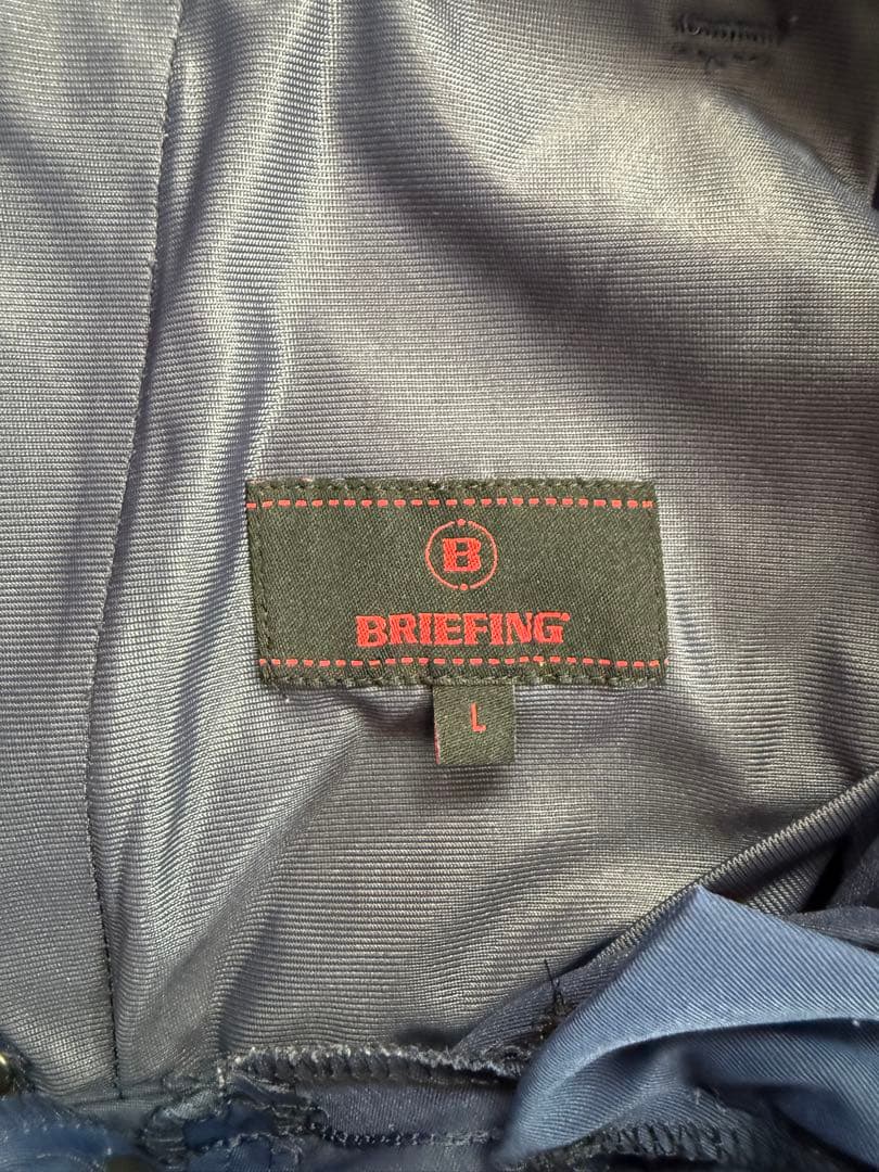 BRIEFING ゴルフパンツ ネイビー L