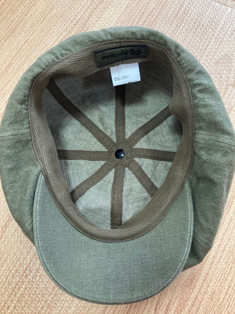 【23AW】 CASQUETTE 12.5oz DENIM L GREEN
