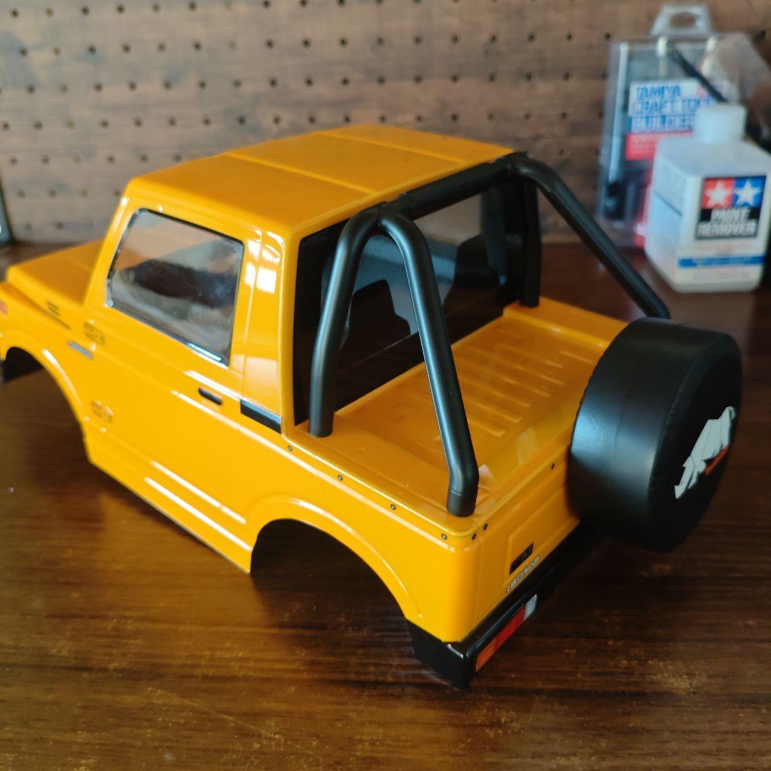タミヤ ジムニー ウイリー ボディ キャメルイエロー