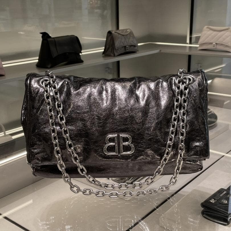 BALENCIAGA バレンシアガ MONACO モナコ バッグ ミディアム - メルカリ