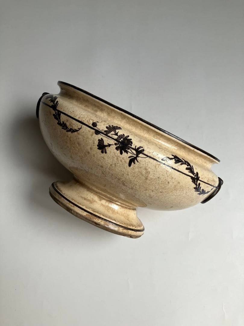 1800年代初頭 小さめファイアンスフィーヌのソーシエール フランス