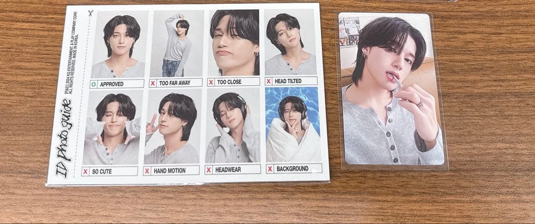 ATEEZ ウヨン 2025 シーグリ トレカ IDフォトカード - メルカリ