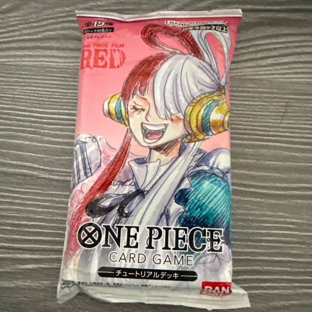 ワンピースカード チュートリアルデッキ RED ウタ - メルカリ