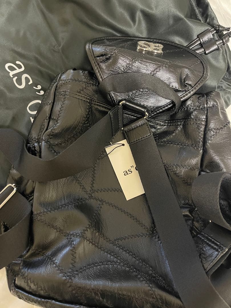 ASON BENETTON BACKPACK リュック ブラック オンライン アウ