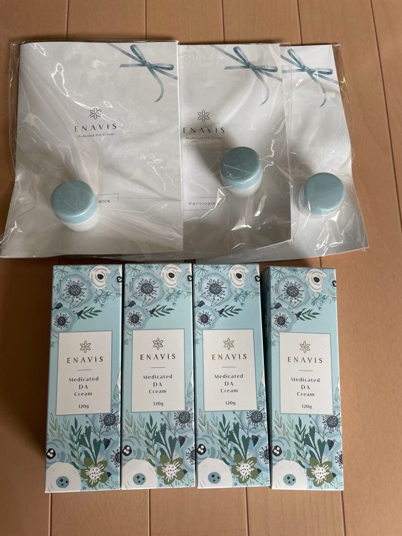 【新品未開封】ENAVIS デオドラント クリーム エナビス4本セット ENAVIS（エナビス） 制汗剤 ワキガ対策 デオドラント 医薬部外品