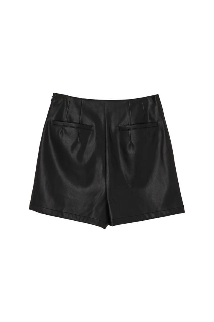 ハーリップトゥ】 Vegan Leather Mini Skort Mサイズ