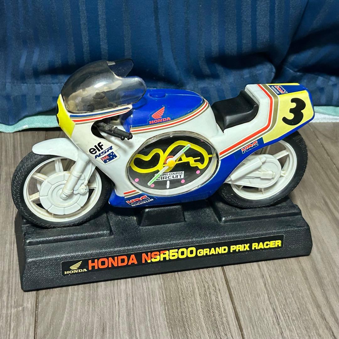 ◾️ホンダ NSR500 目覚まし時計 エキゾースト音 80年代 レアモノ
