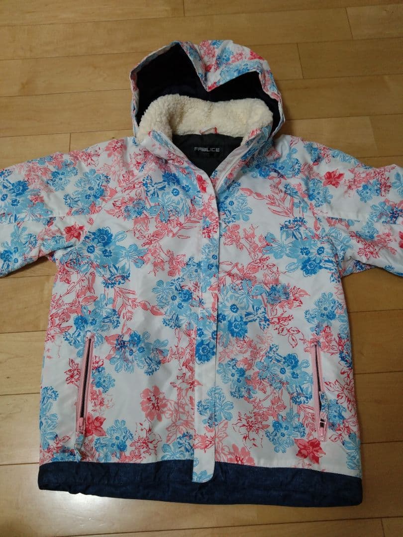 Fabrice 花柄スキーウェア 子ども用 FABLICE 花柄スキーウェアセット