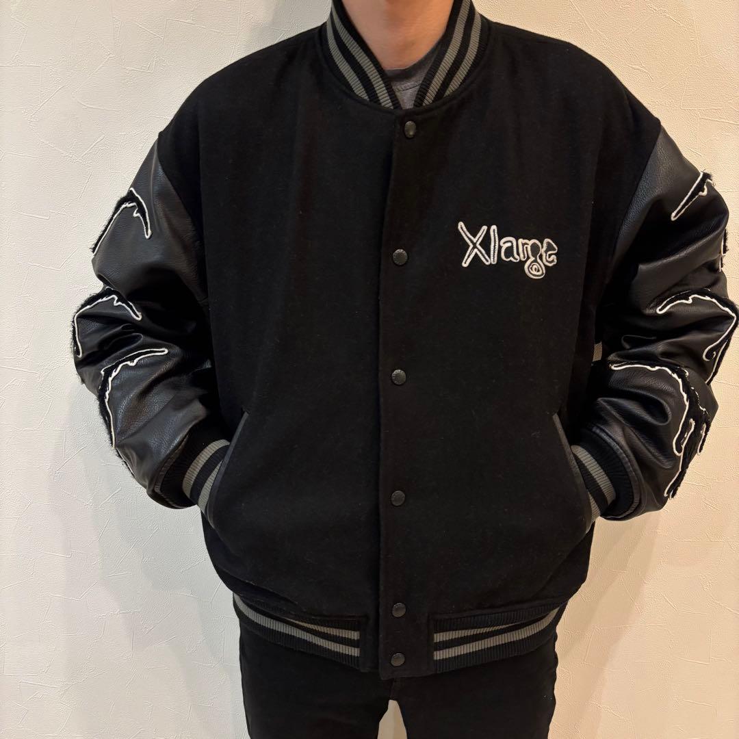 激レア】XLARGE x DEATHNOTE VARSITY JACKET L - メルカリ