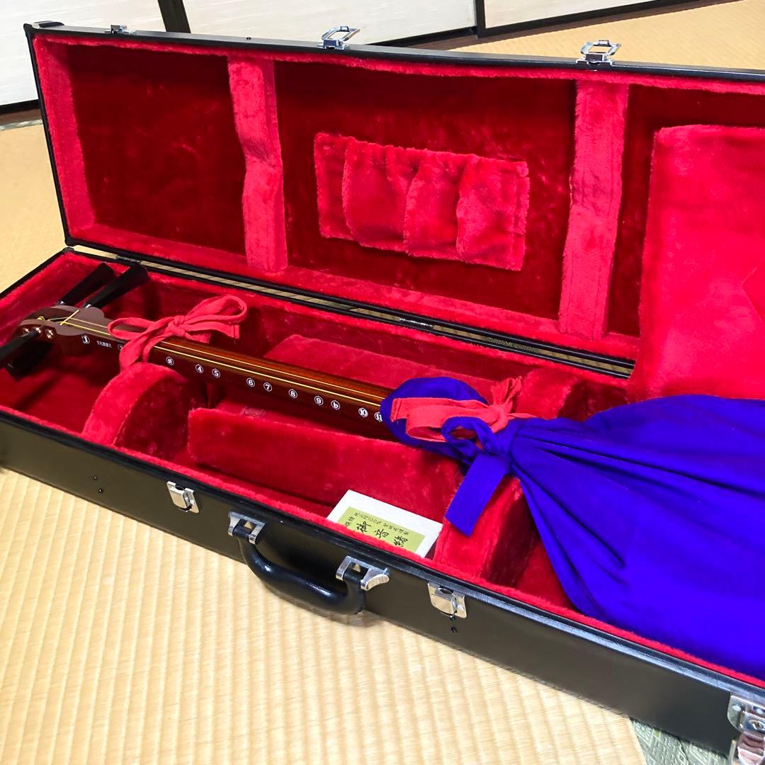 三味線 ハードケース バチ セット 初心者 練習用 入門