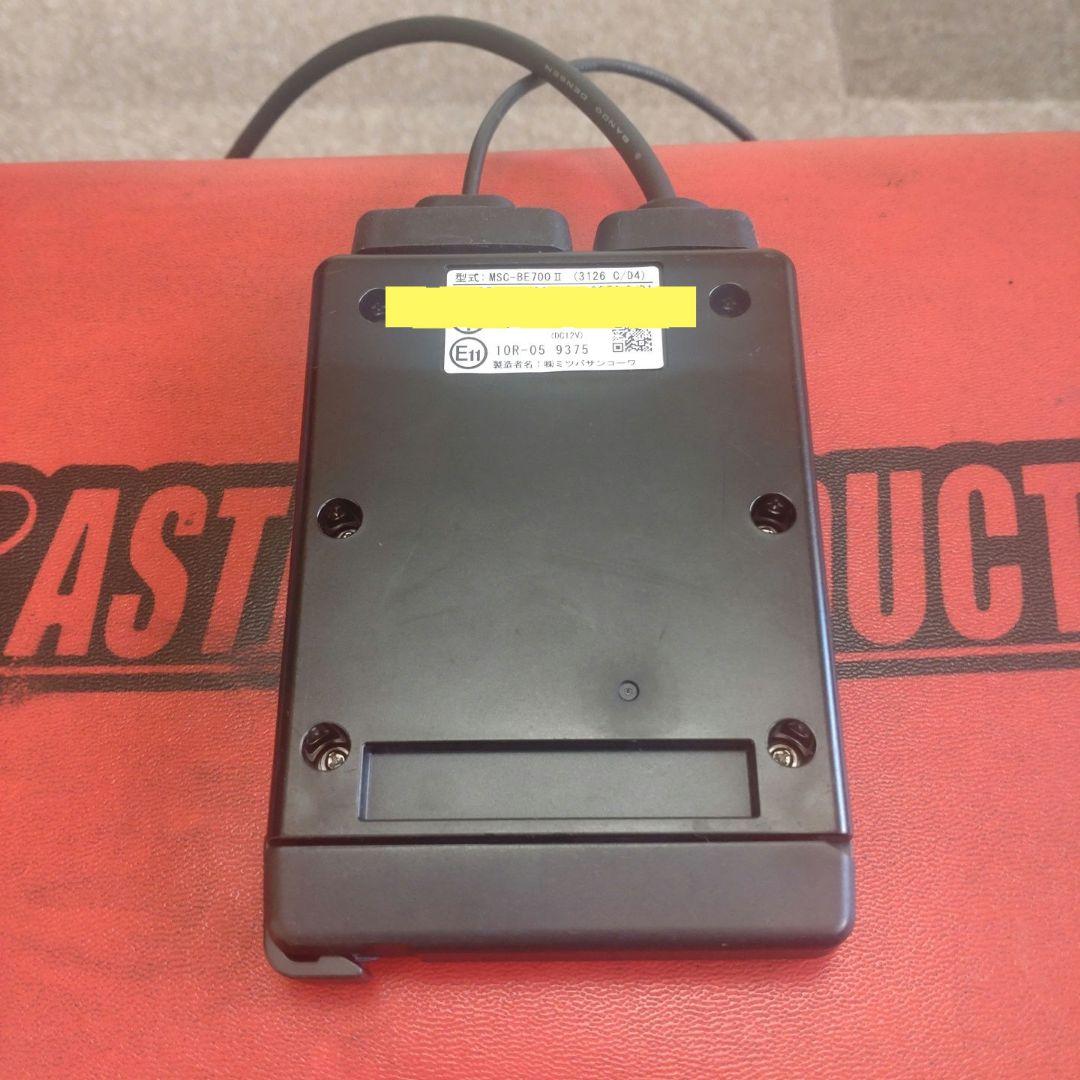 バイク用 ETC 車載器 ミツバ BE700S 【1110】 - メルカリ