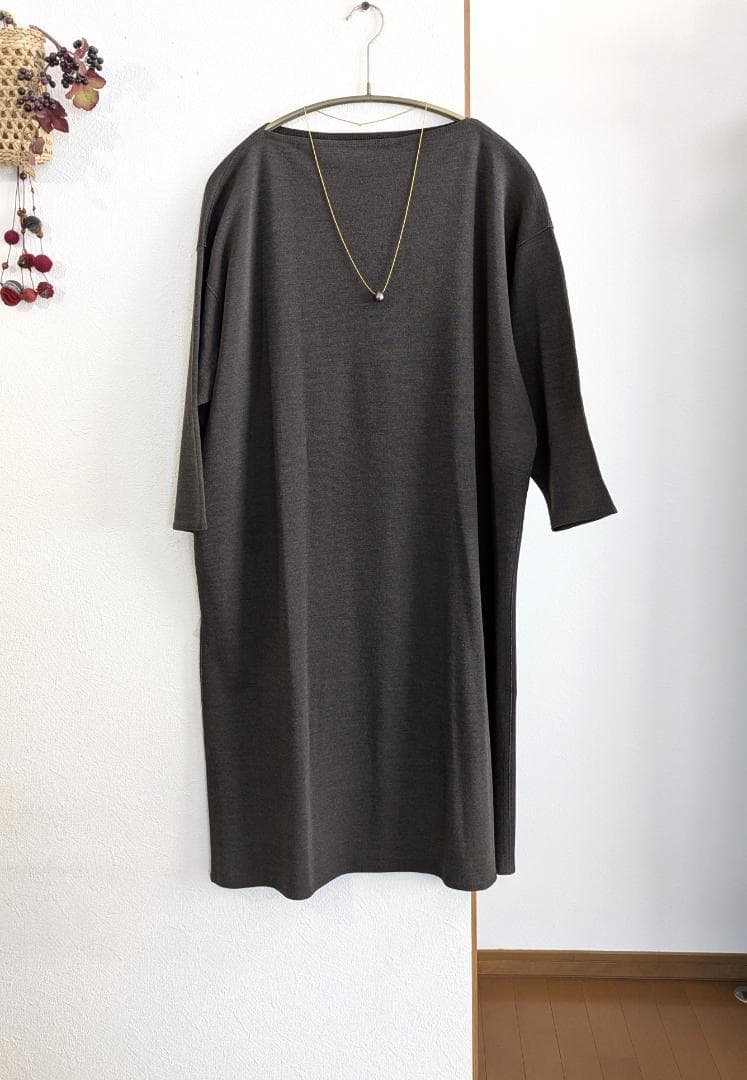 ヨーガンレール☆定番シルクウールスムース☆コクーンラインチュニックOP☆美品です シルクウールスムース ② ヨーガンレール | ヨーガンレール静岡店