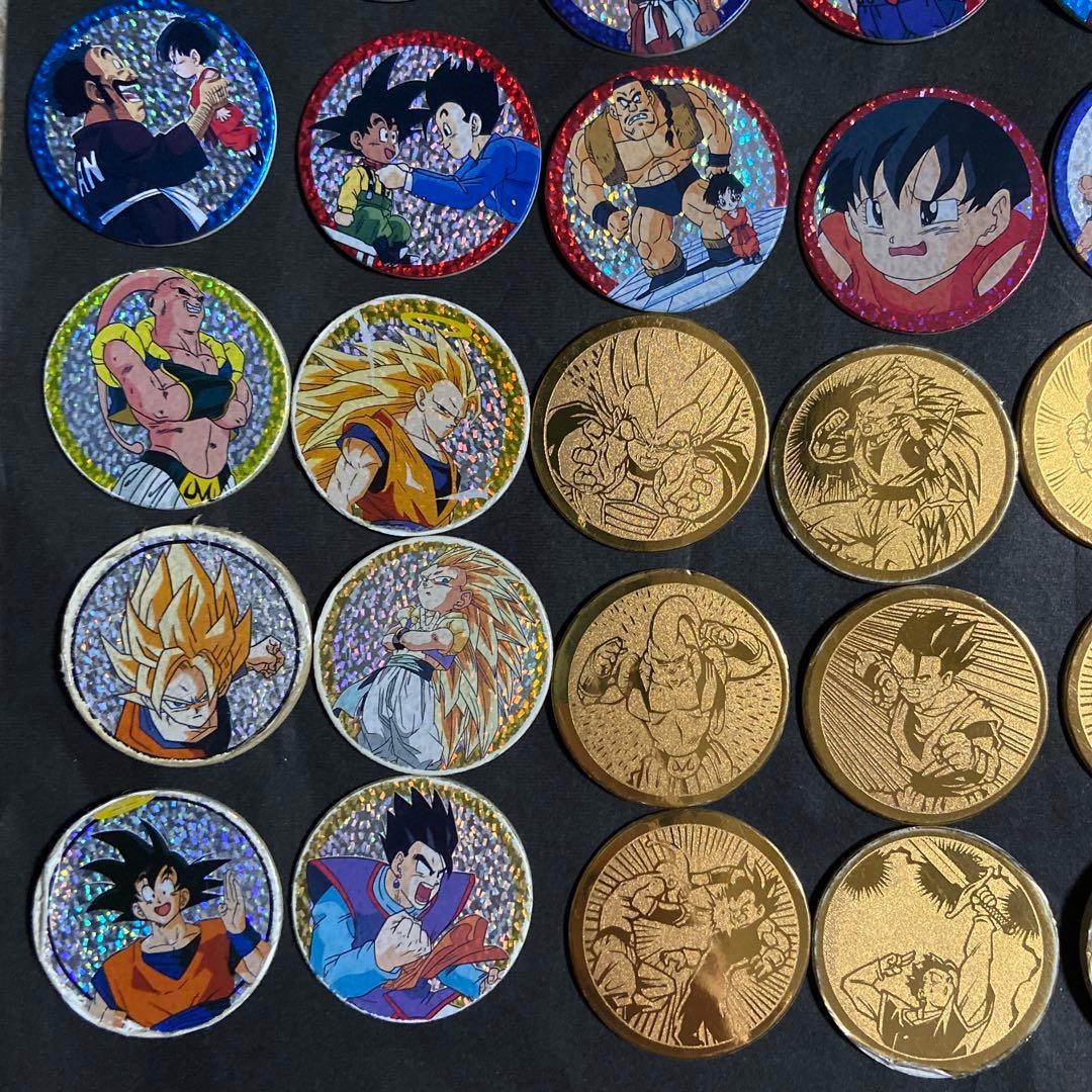 ドラゴンボール スナックメンコ メンコ 金 銀 まとめ売り - メルカリ