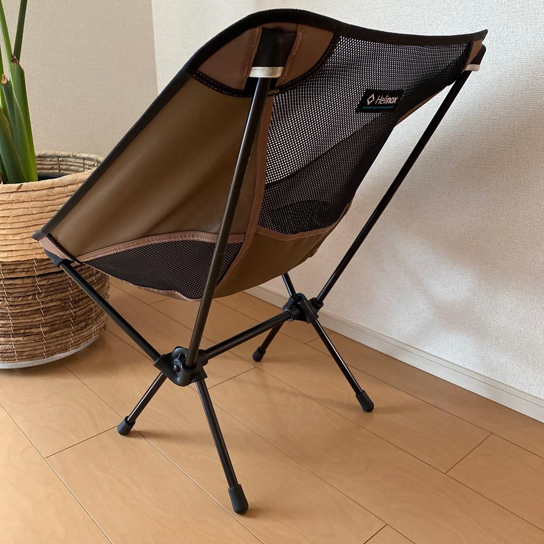 Helinox 折りたたみアウトドアチェア ブラウン 美品】Helinox