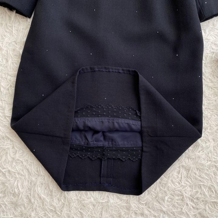 ユユササ様専用 極美品*FOXEY ひざ丈ワンピース ラインストー