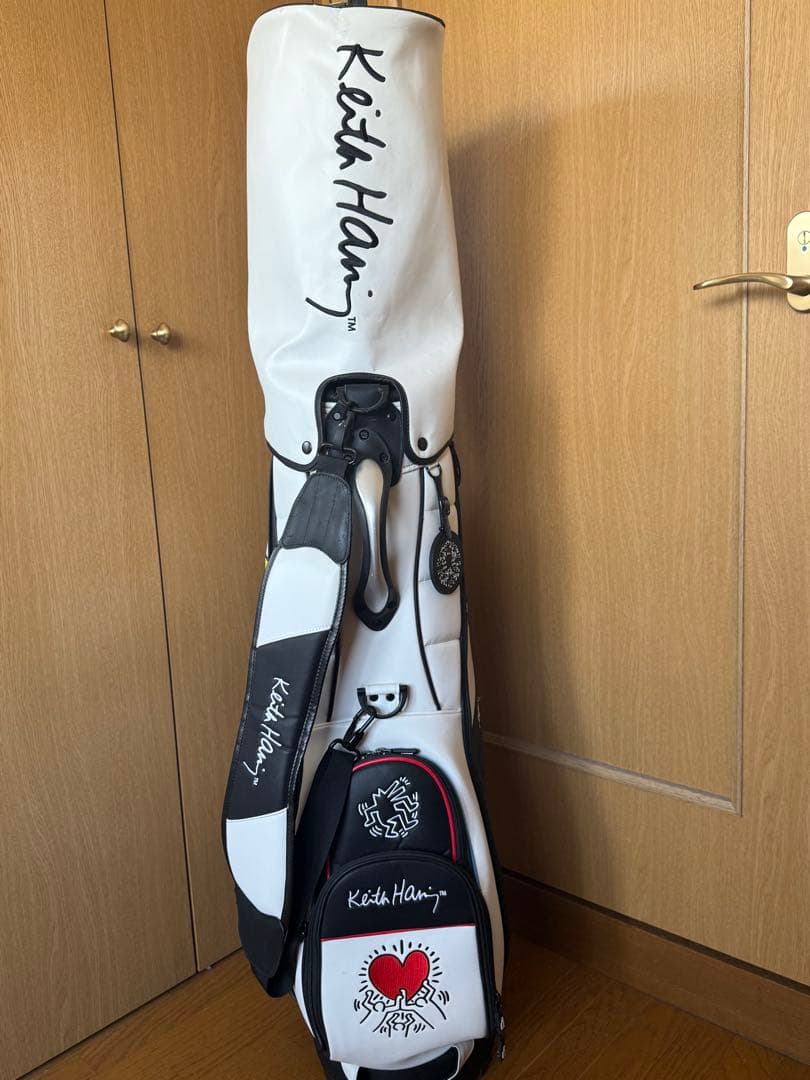 限定】キース・ヘリング × ゴルフ キャディバッグセット（ヘッドカバー