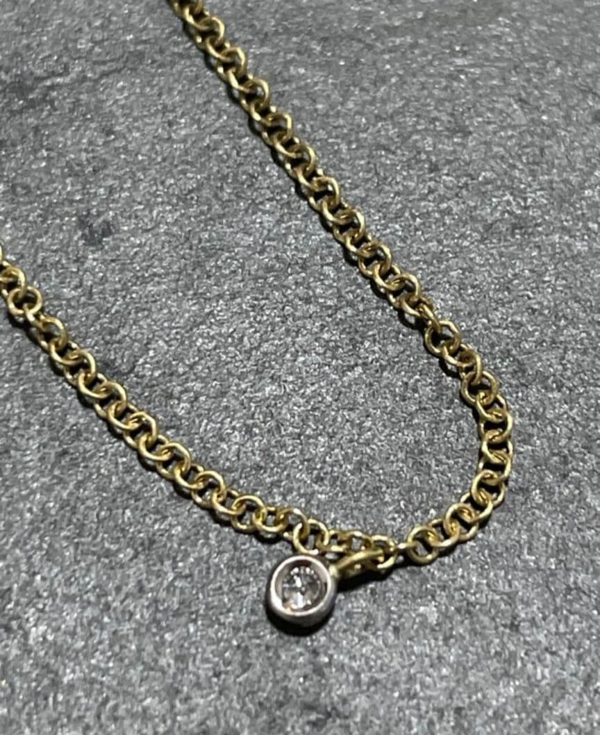 hum 廃盤品 kumo 一粒ダイヤ ブレスレット ダイヤモンド 美品