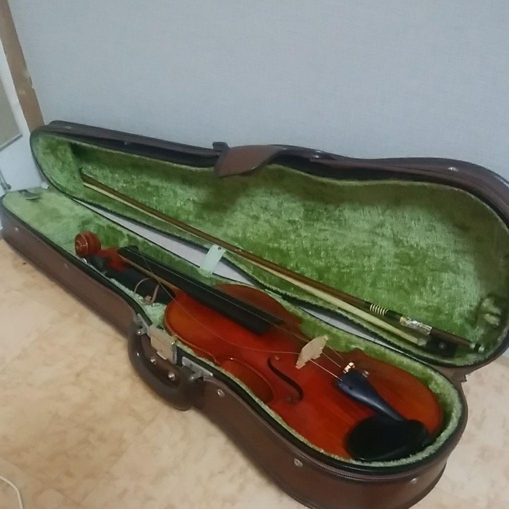 スズキバイオリン ケース付き SUZUKI バイオリン 1/10