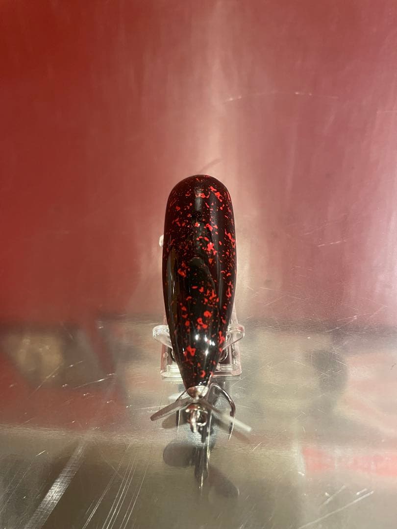 大言神社宝物 表層暴鮫 赤黒漆塗り ルアー スイッシャー 17g www.tek-66.ru